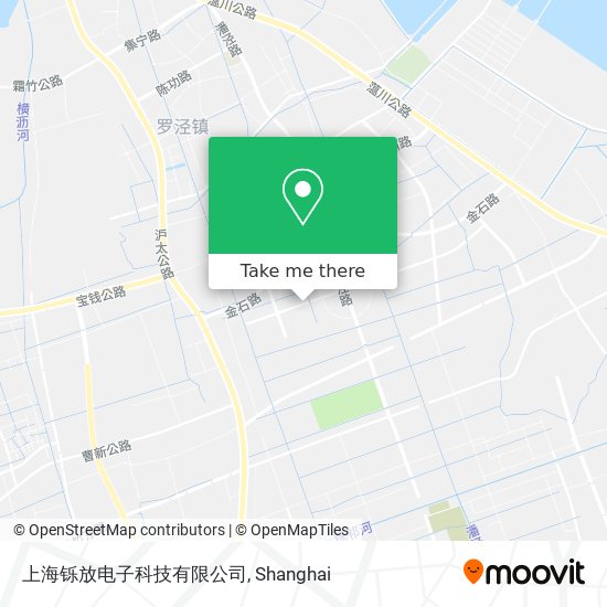 上海铄放电子科技有限公司 map