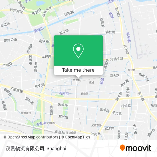 茂贵物流有限公司 map