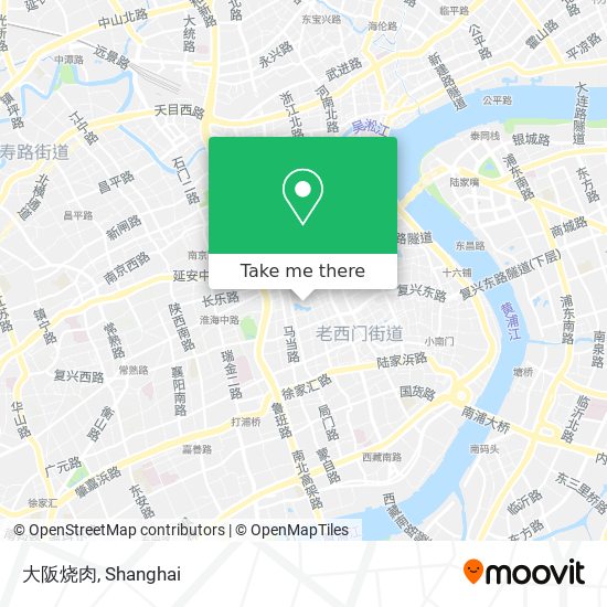 大阪烧肉 map