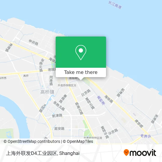 上海外联发D4工业园区 map