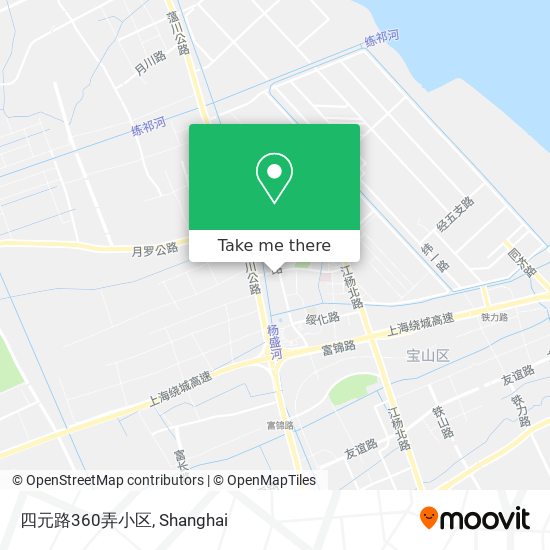 四元路360弄小区 map