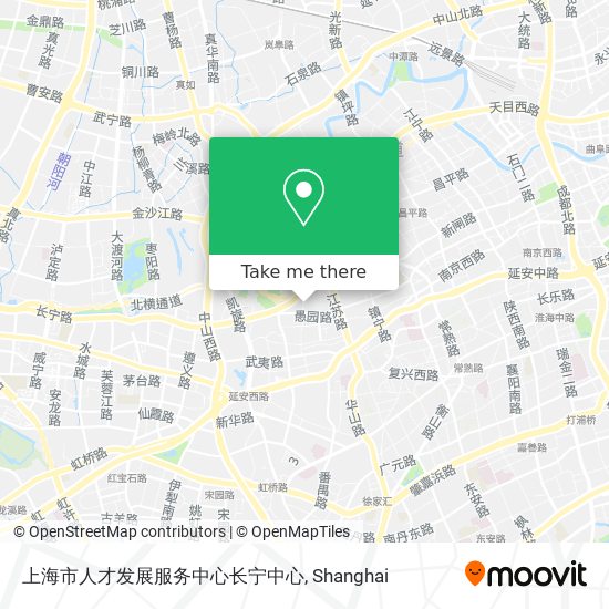 上海市人才发展服务中心长宁中心 map