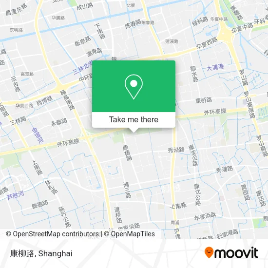 康柳路 map
