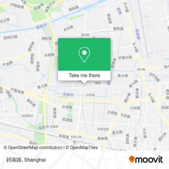 祁南路 map