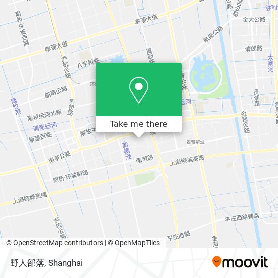 野人部落 map