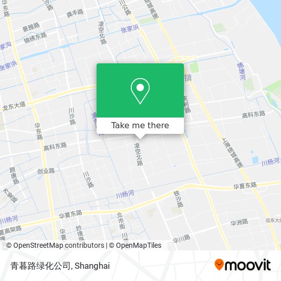 青暮路绿化公司 map