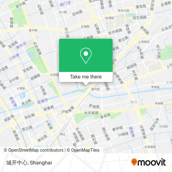 城开中心 map