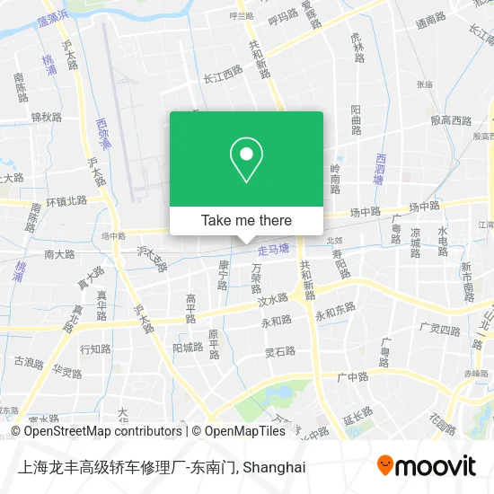 上海龙丰高级轿车修理厂-东南门 map
