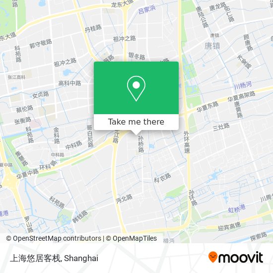 上海悠居客栈 map
