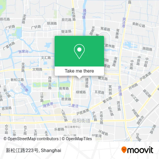 新松江路223号 map