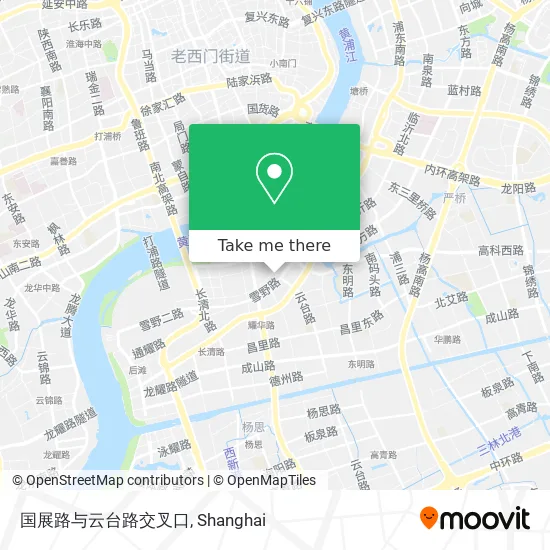 国展路与云台路交叉口 map