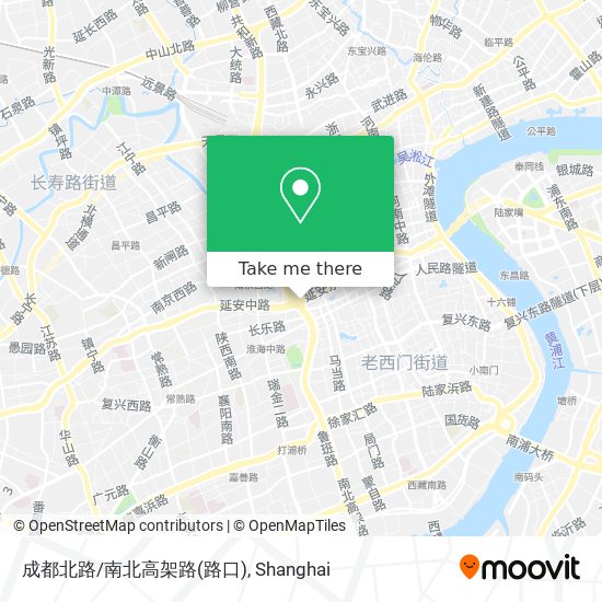 成都北路/南北高架路(路口) map