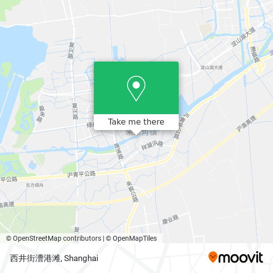 西井街漕港滩 map