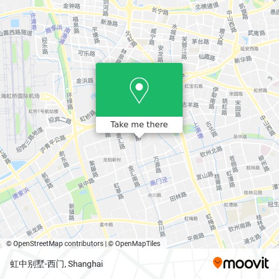 虹中别墅-西门 map
