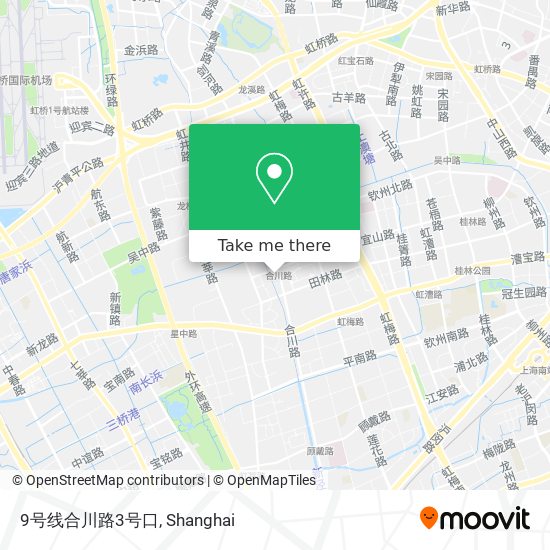 9号线合川路3号口 map