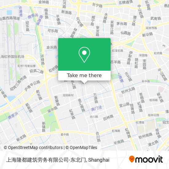 上海隆都建筑劳务有限公司-东北门 map