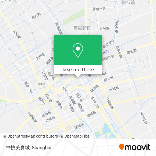中快美食城 map