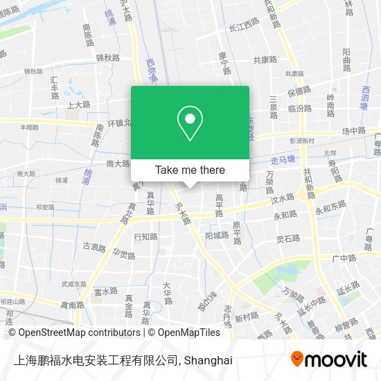 上海鹏福水电安装工程有限公司 map