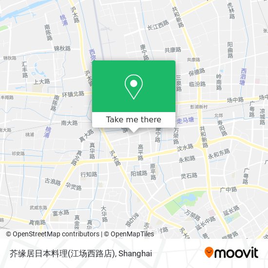 芥缘居日本料理(江场西路店) map