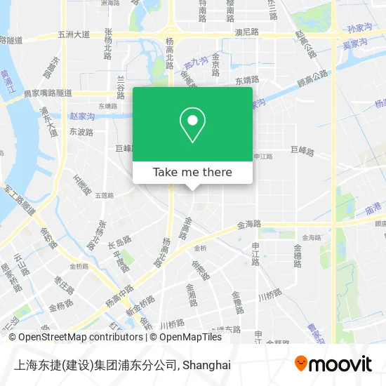 上海东捷(建设)集团浦东分公司 map