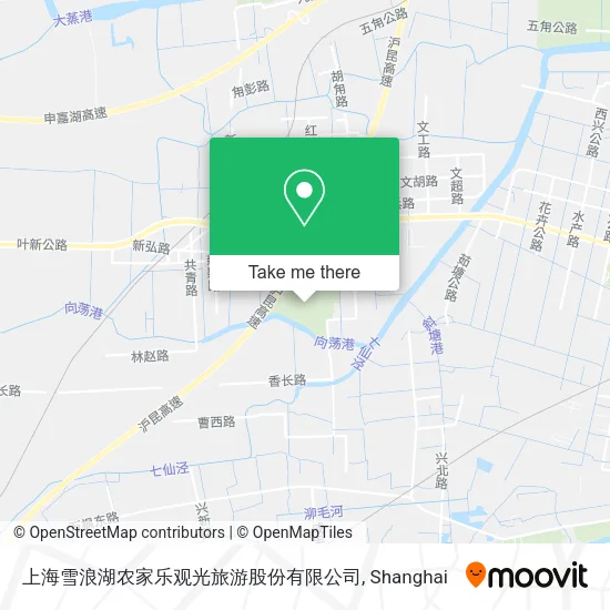 上海雪浪湖农家乐观光旅游股份有限公司 map