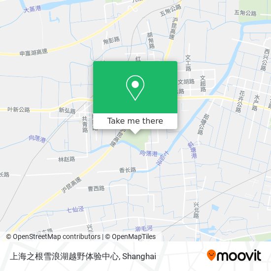 上海之根雪浪湖越野体验中心 map