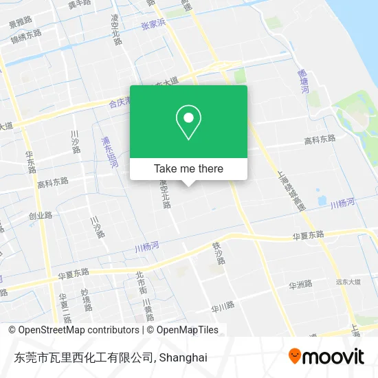 东莞市瓦里西化工有限公司 map