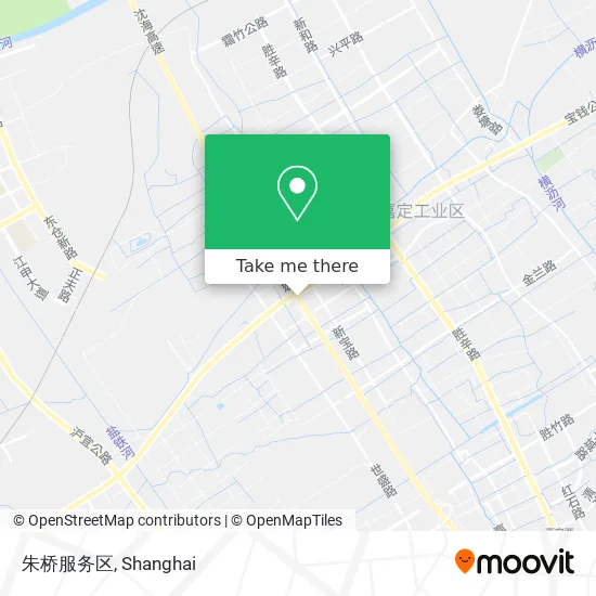 朱桥服务区 map