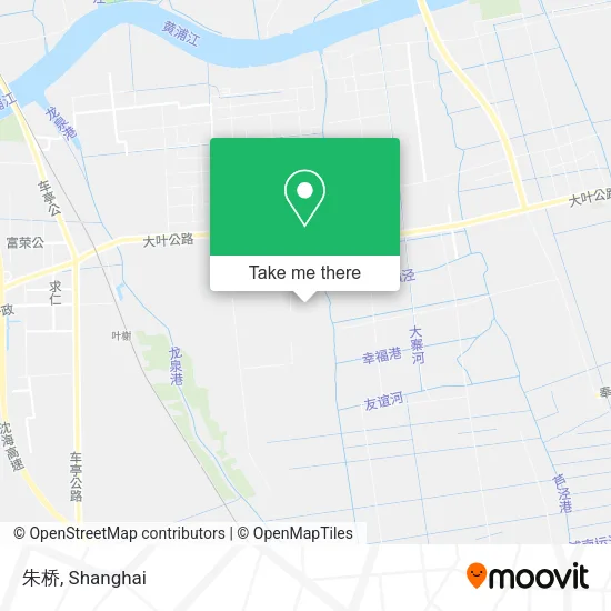 朱桥 map
