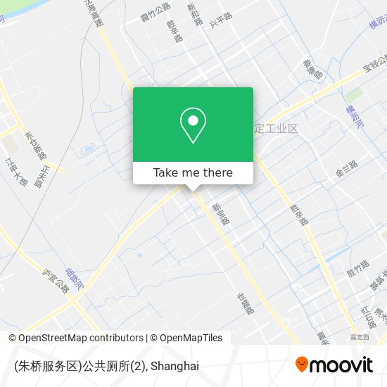 (朱桥服务区)公共厕所(2) map