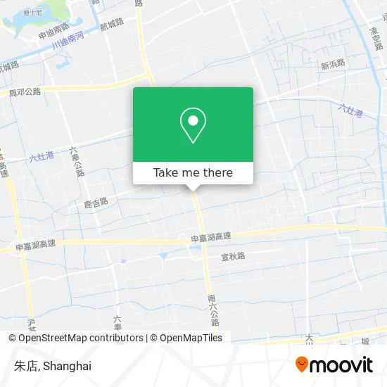 朱店 map
