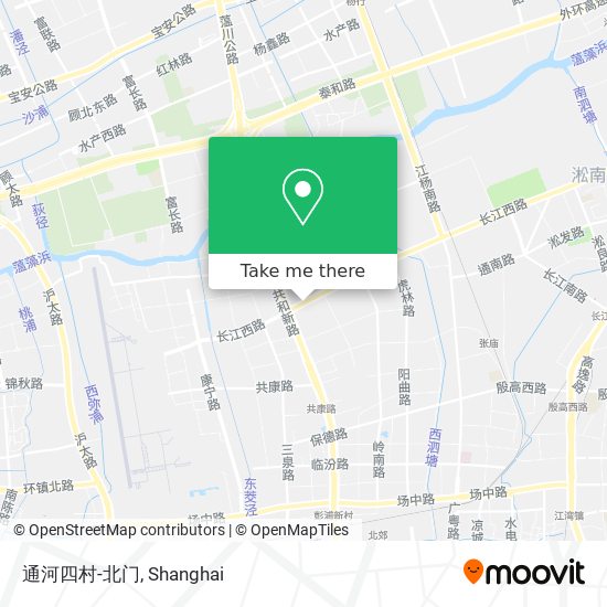 通河四村-北门 map