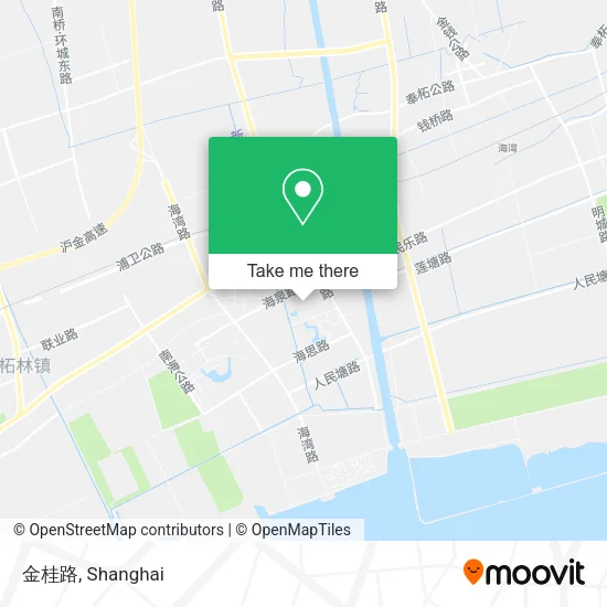 金桂路 map