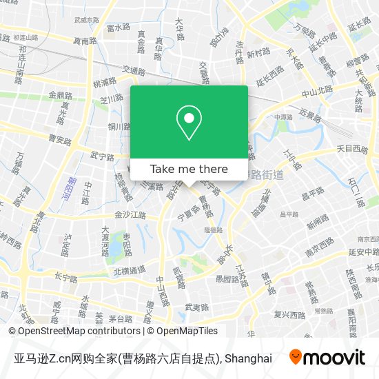 亚马逊Z.cn网购全家(曹杨路六店自提点) map