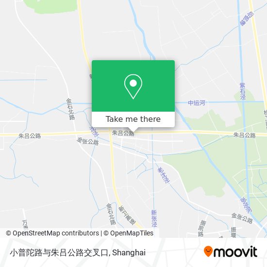 小普陀路与朱吕公路交叉口 map