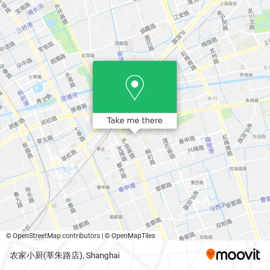 农家小厨(莘朱路店) map