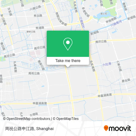 周祝公路申江路 map