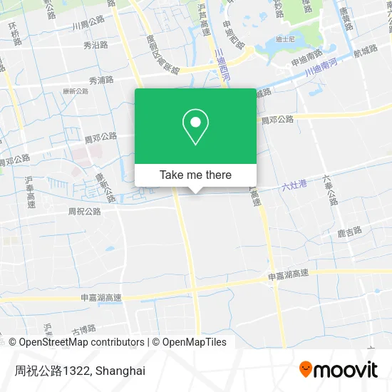 周祝公路1322 map