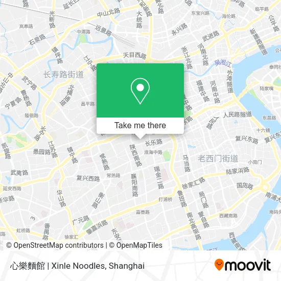 心樂麵館 | Xinle Noodles map