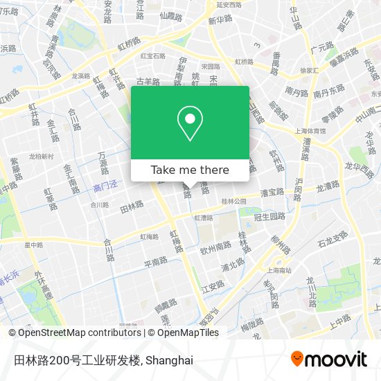 田林路200号工业研发楼 map