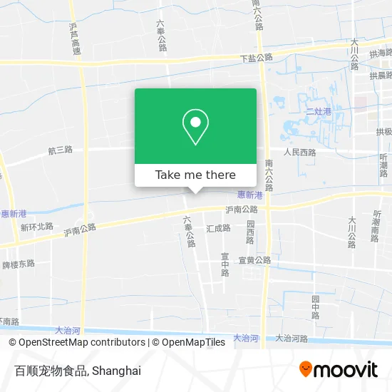 百顺宠物食品 map