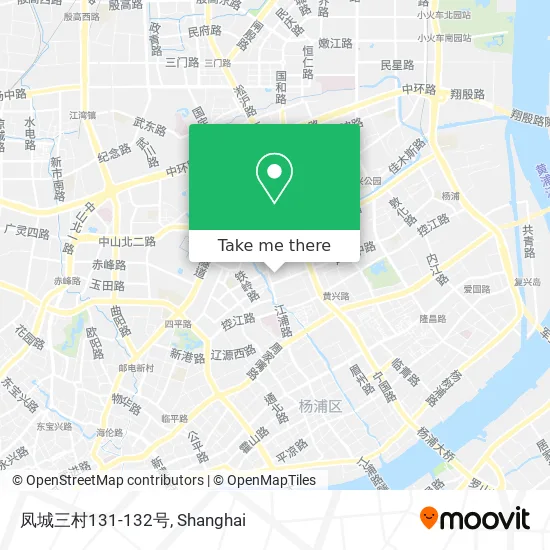 凤城三村131-132号 map