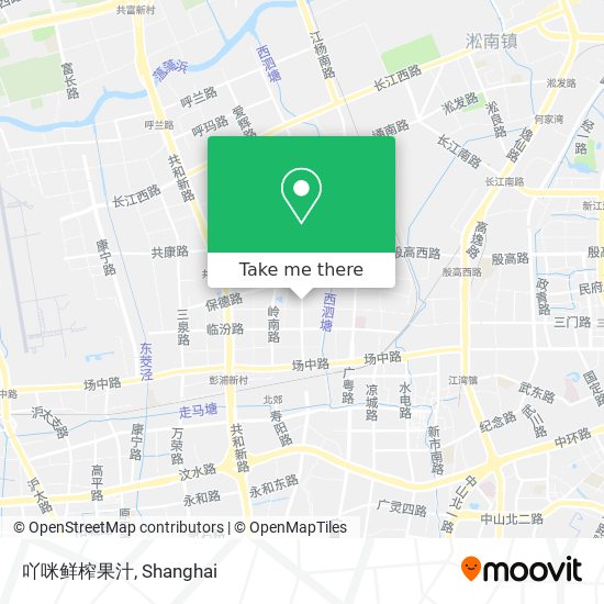 吖咪鲜榨果汁 map
