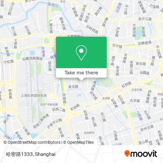 哈密路1333 map