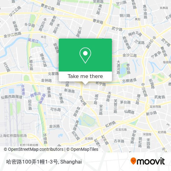哈密路100弄1幢1-3号 map