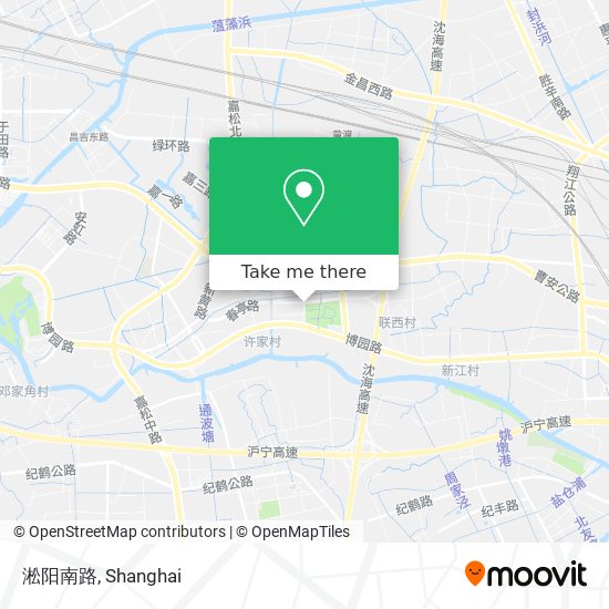 淞阳南路 map