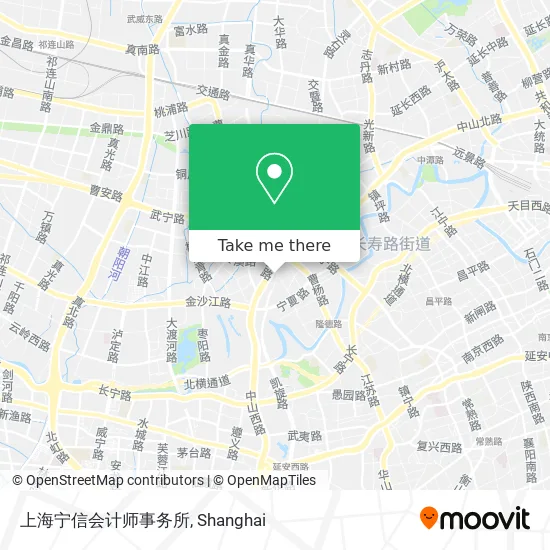 上海宁信会计师事务所 map