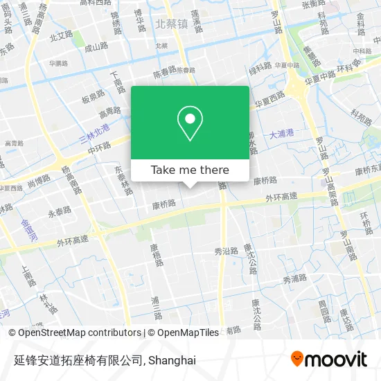 延锋安道拓座椅有限公司 map