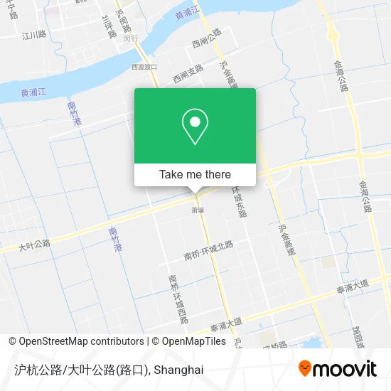沪杭公路/大叶公路(路口) map