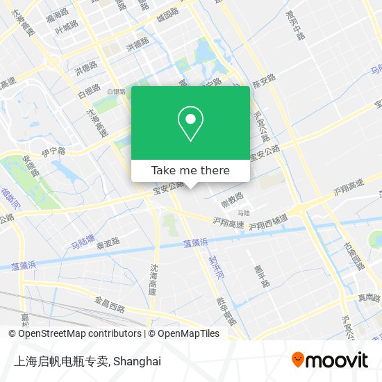 上海启帆电瓶专卖 map